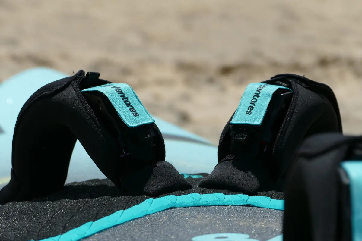 Ventores Safety Footstrap na boardu